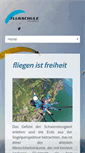 Mobile Screenshot of flugschule-oberaudorf.de